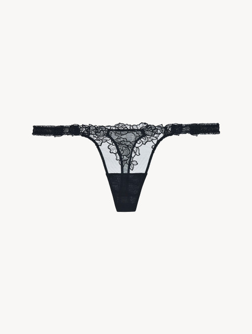 Black tulle thong_4