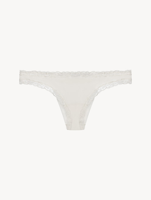 Off-white embroidered tulle Brazilian brief_1