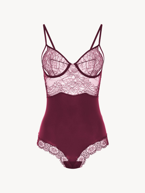 Cranberry Leavers lace bodysuit_0