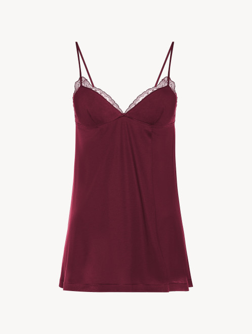 Cranberry jersey modal slip with thong_0