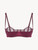 Cranberry Leavers lace Carioca bra_0