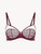 Cranberry Leavers lace underwired bra_0