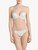 Soft white Leavers lace push-up bra_1