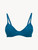 Petrol blue underwired bikini top_0