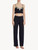 Dark blue jersey crop top_3