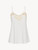 White jersey camisole_0