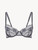 Grey Leavers lace underwired bra_0