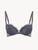 Grey Leavers lace push-up bra_0