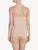 Camisole in pink modal jersey with embroidered tulle_2