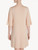 Short nightgown in pink modal jersey with embroidered tulle and button detail_2