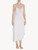 Long nightgown in white modal jersey with embroidered tulle and asymmetric cut_1