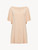 Short nightgown in pink modal jersey with embroidered tulle_0