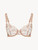 Underwired Bra in beige embroidered tulle_0