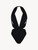 Halterneck swimsuit in black_0