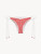 Low-rise Bikini Briefs in red gingham seersucker_0