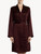 Bordeaux silk short robe_1