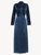 Long robe in navy blue silk_0