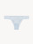 Brazilian Brief in blue Lycra with Leavers lace_0