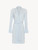 Robe in blue modal stretch with Leavers lace_0