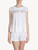 White pyjamas in stretch modal jersey with Leavers lace_1