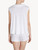 White pyjamas in stretch modal jersey with Leavers lace_2