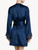 Blue silk satin short robe with frastaglio_2