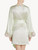 Short robe in pale green silk with embroidered tulle_2