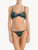 Underwired bra in dark green Leavers lace_1