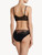 Bralette in black silk georgette with Leavers lace_2
