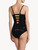 Corset in black Leavers lace_2
