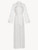 Robe in off-white silk and Leavers lace_0