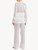 Off-white silk pajama set with Leavers lace_2