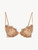 Push-up Bra in beige Lycra with embroidered tulle_0