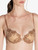Push-up Bra in beige Lycra with embroidered tulle_3