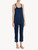Camisole in blue modal with embroidered tulle_3