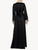 Black long robe with frastaglio_2