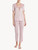 Trousers in pink modal with embroidered tulle_3