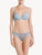 Push-up Bra in light-blue Lycra with Leavers lace_1