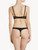 Black thong in Lycra and Leavers lace_2