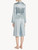 Robe in light-blue silk with Leavers lace_2