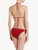 Ribbon Bikini Briefs in deep red_2