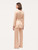 Beige pajama set in stretch viscose and tulle_2