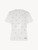 T-shirt in nude stretch embroidered tulle_0