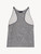 Tank top in black stretch embroidered tulle_0