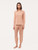 Trousers in pink silk satin_1