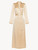 Silk long robe in beige_0