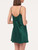 Silk slip dress in emerald - ONLINE EXCLUSIVE_2