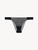 Low-rise briefs in black stretch embroidered tulle_0