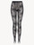 Leggings in black Italian Jacquard lace_0