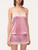 Short pajamas in lilac silk stretch with lace_1